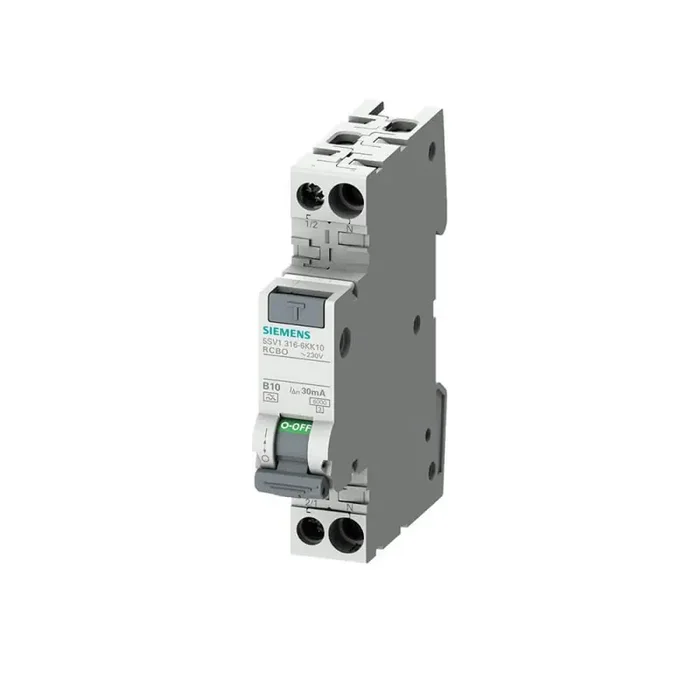 Siemens FI/LS kompakt 1P+N 6kA Typ A 30mA B10