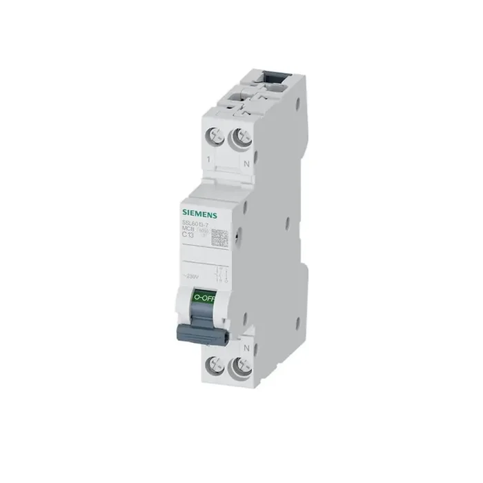 Siemens Leitungsschutzschalter 230V 6KA, 1+N-polig/1TE C13