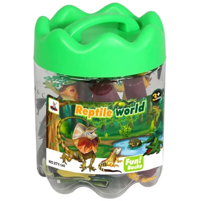 Simulationsspiele 24 Reptilien mit Tapete zum Spielen Genérico [Größe 20x15x15 cm]