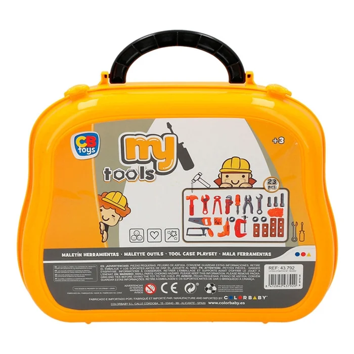 Simulationsspiele Werkzeugkoffer 23 Teile Genérico [Größe 45x55x24 cm]