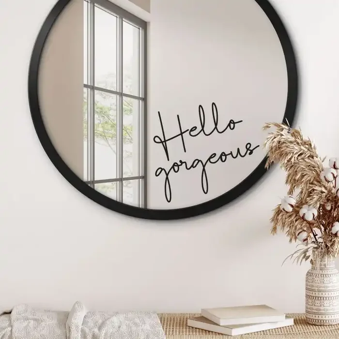 Spiegelsticker Hello gorgeous
