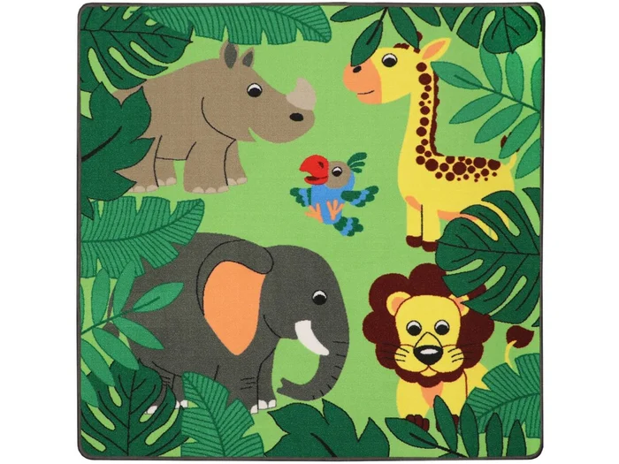 Spiel- und Kinderteppich JUNGLE | 100×150 cm