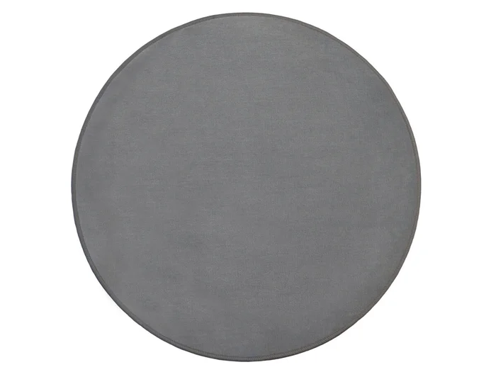 Spiel- und Kinderteppich SITZKREIS | Grau – Rund: 67 cm