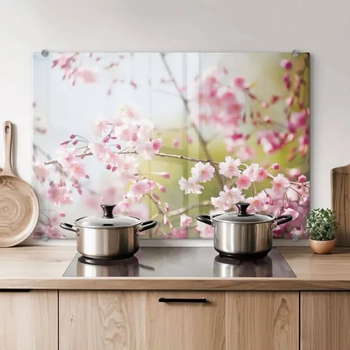 Spritzschutz Cherry Blossoms