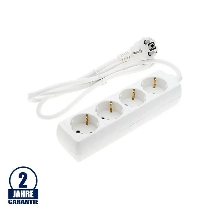 Steckdosenleiste 4-fach 1,5m Kabel 16A