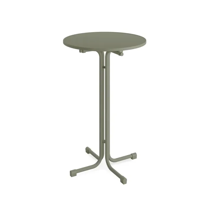 Stehtisch Berlin Grün Ø 80 cm, P15382