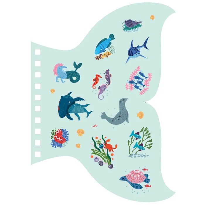 Sticker mein p’tit Stickerheft Ozean Auzou