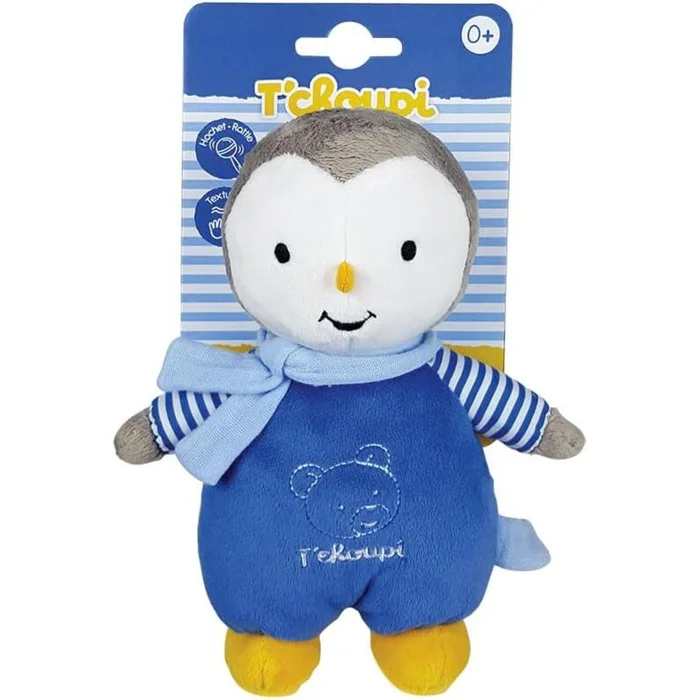 Stofftier mit Rassel Jemini T’choupi baby [Größe 20 cm (8 Zoll)]