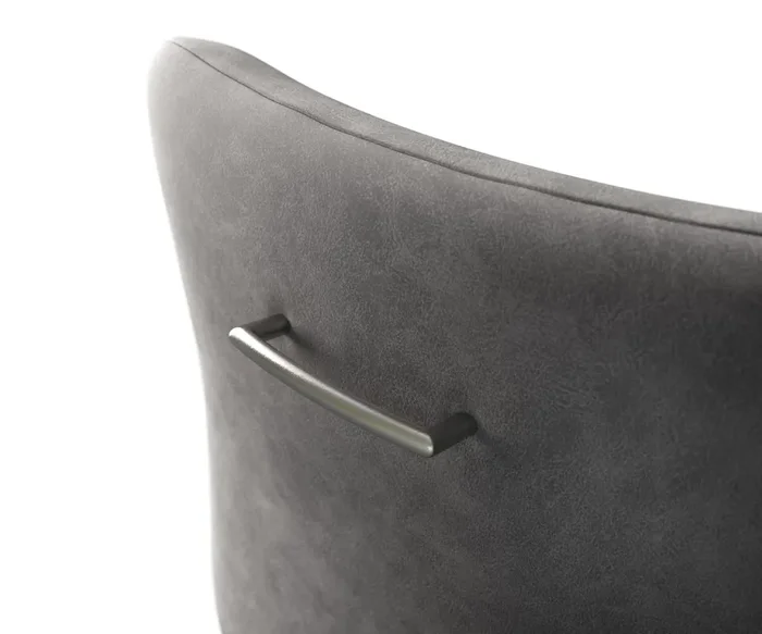 Stuhlgriff Flex-Rund Edelstahl Silber