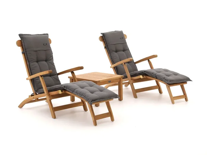 Sunyard Country/Wales 60 cm Deckchair-Set-3-teilig