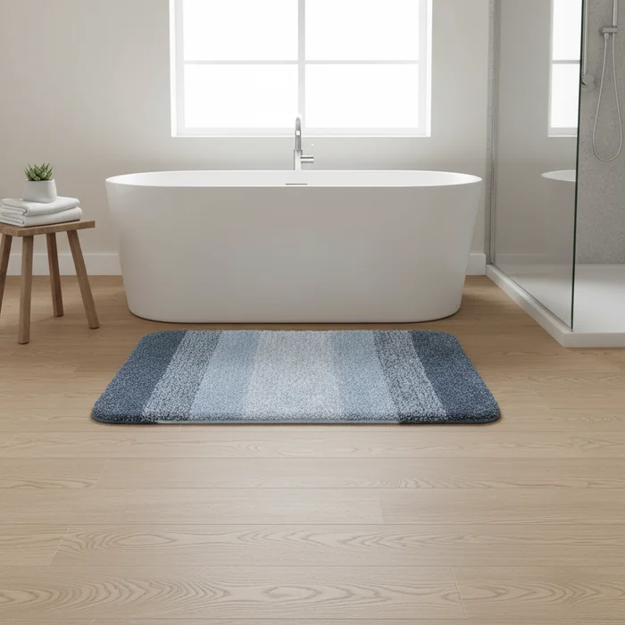 Superabsorbierende Badmatte | Antislip und Schnell trocknend