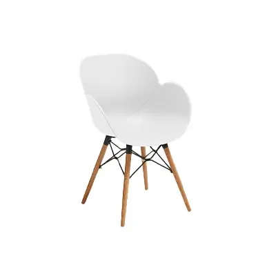 Sushi Schalenstuhl mit Armlehne