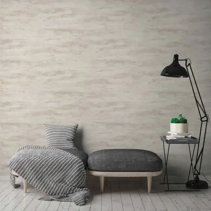 Tapete Putzoptik Creme – Vliestapete A.S. Création