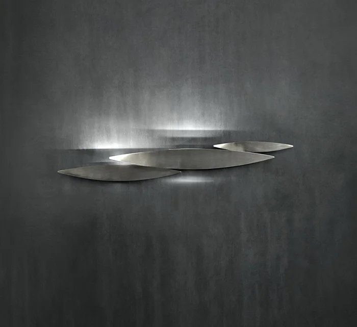 Terzani I Lucci Argentati Wandleuchte Entworfen von Dodo Arslan