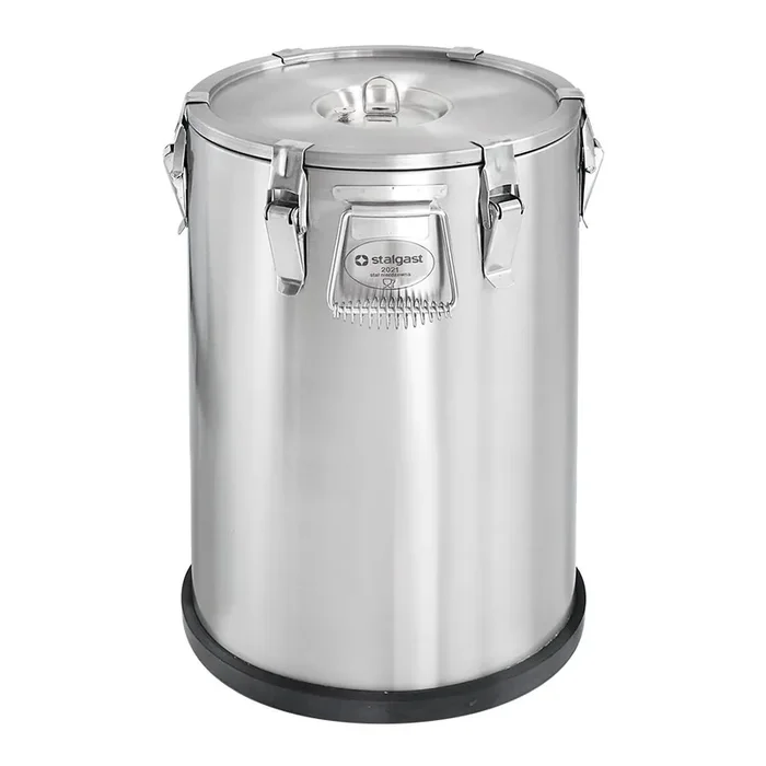Thermal container made of stainless steel, 35 liters