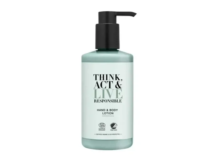 Think Act & Live Responsible – Hand- und Bodylotion, Pumpspender, 300ml