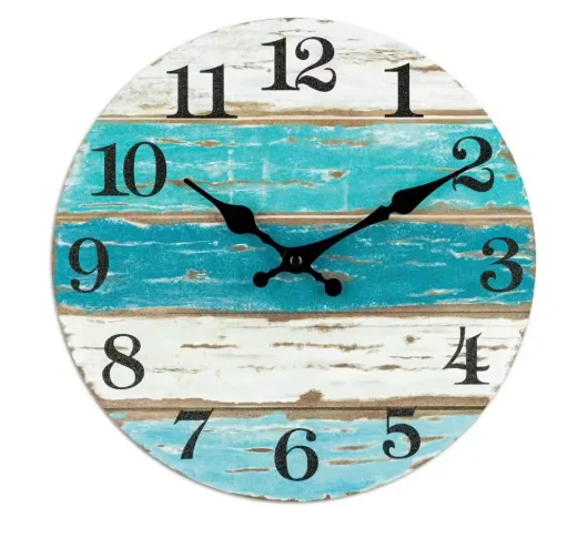 TimberTime | Rustikale Holz-Wanduhr