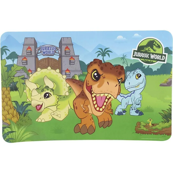 Tischset Kind Jemini Jurassic World [Größe 43x28x0,1 cm]