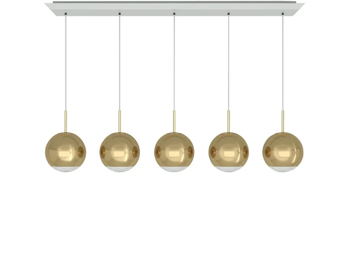 Tom Dixon Mirror Ball Linear Pendant System Pendelleuchte