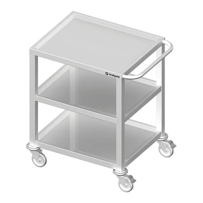 Transportwagen mit drei Böden, 1100x600x850 mm, verschweißt