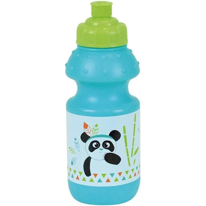 Trinkflasche Kind Jemini Indian Panda Sport [Größe 350 ml]