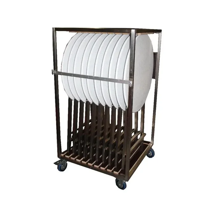 Trolley for 10 standing tables