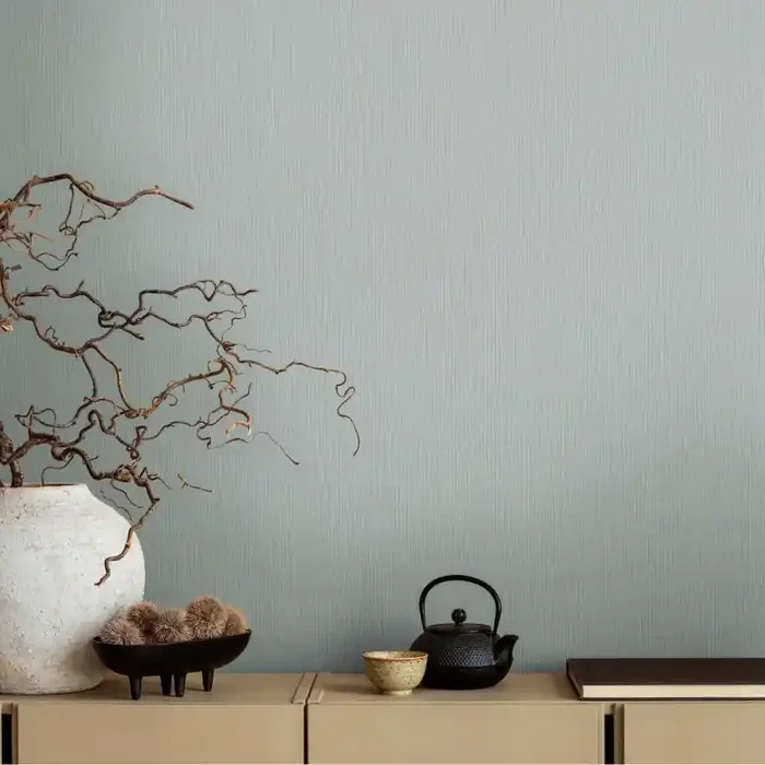 Unitapete Hellgrau – Vliestapete mit feiner Struktur für moderne Eleganz