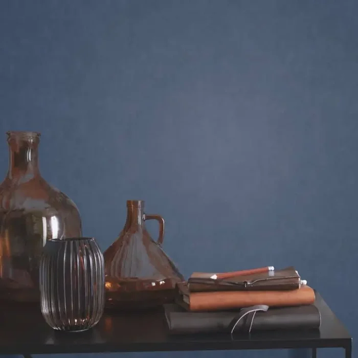 Unitapete, Vliestapete Paraiso blau