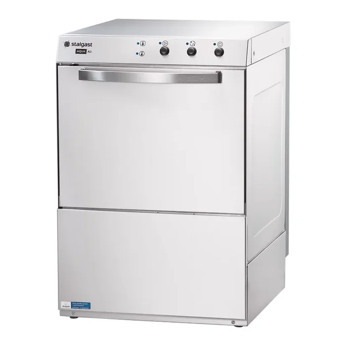 Universal dishwasher including rinse aid, detergent, rinse and drain pump, 230 / 400V, 3.9 / 4.9 kW
