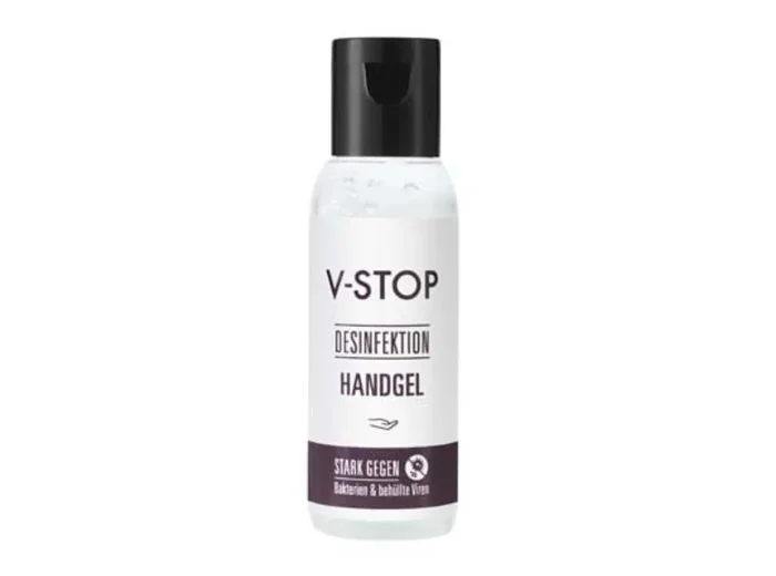V-STOP Händedesinfektionsgel – Flakon, 35ml