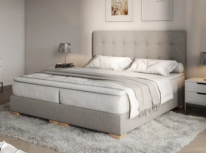 Valenzia Deluxe Hotel Boxspringbett 200x200cm