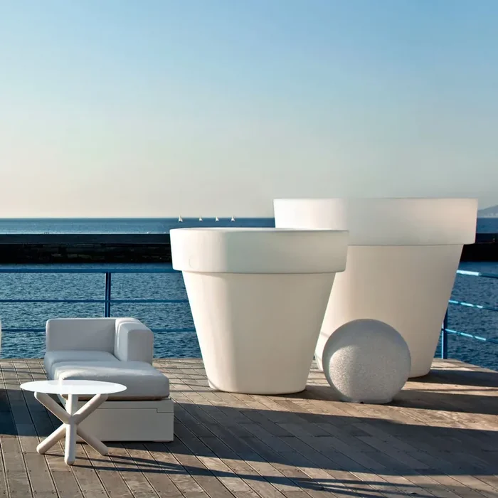 Vase BIG-BO von Luisa Bocchietto für Serralunga – Anthrazit