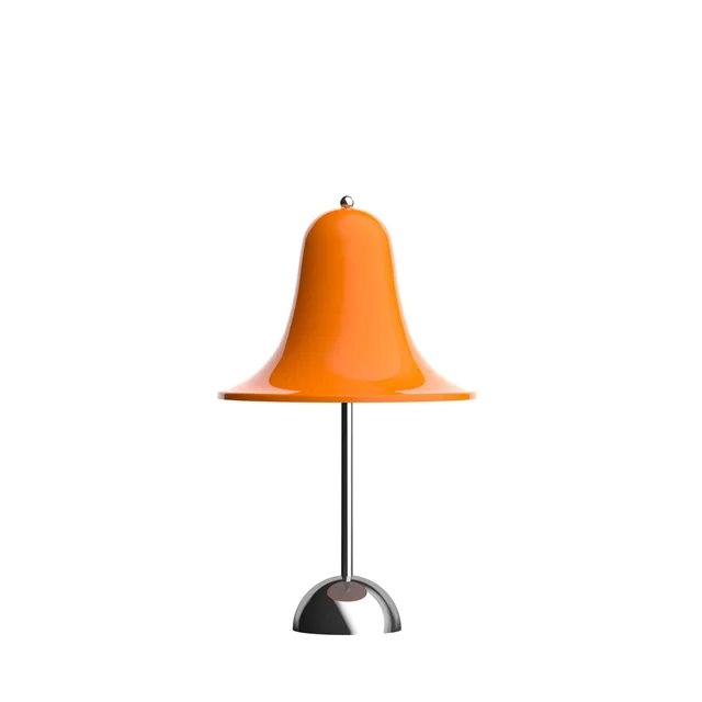 Verner Panton Pantop Tragbare Lampe Vivid Orange