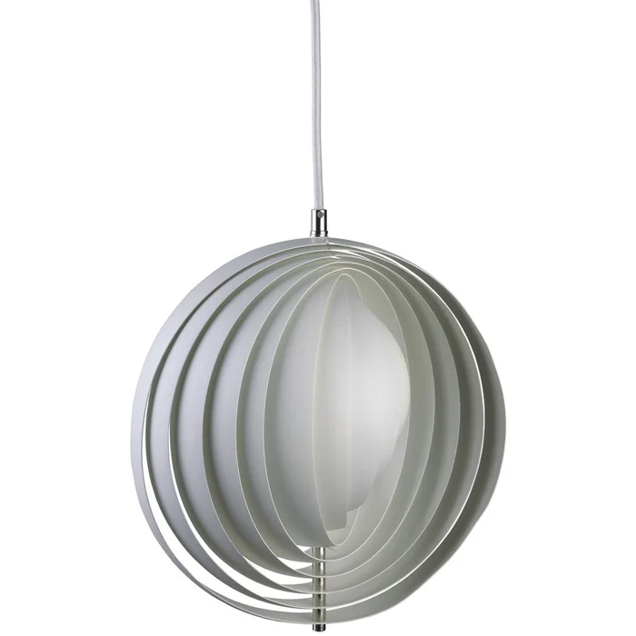 Verpan Moon Lamp 1960 Small Pendelleuchte Entworfen von Verner Panton