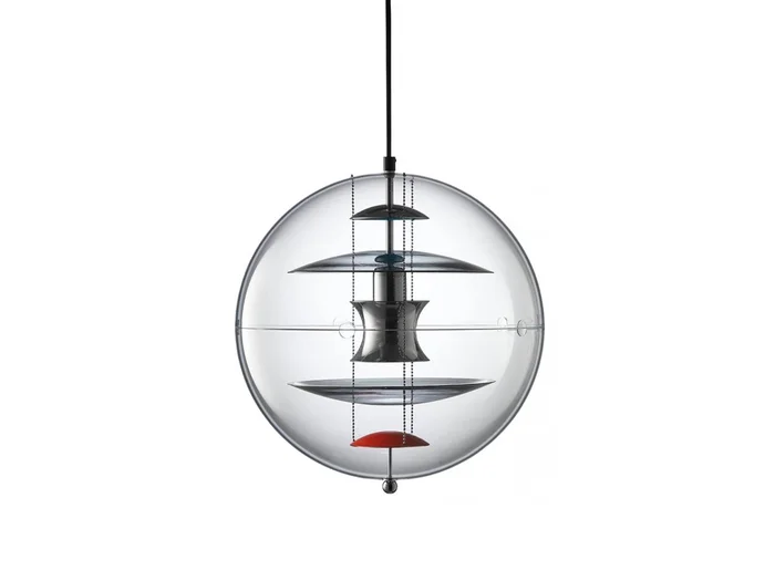 Verpan VP Globe Pendelleuchte Entworfen von Verner Panton