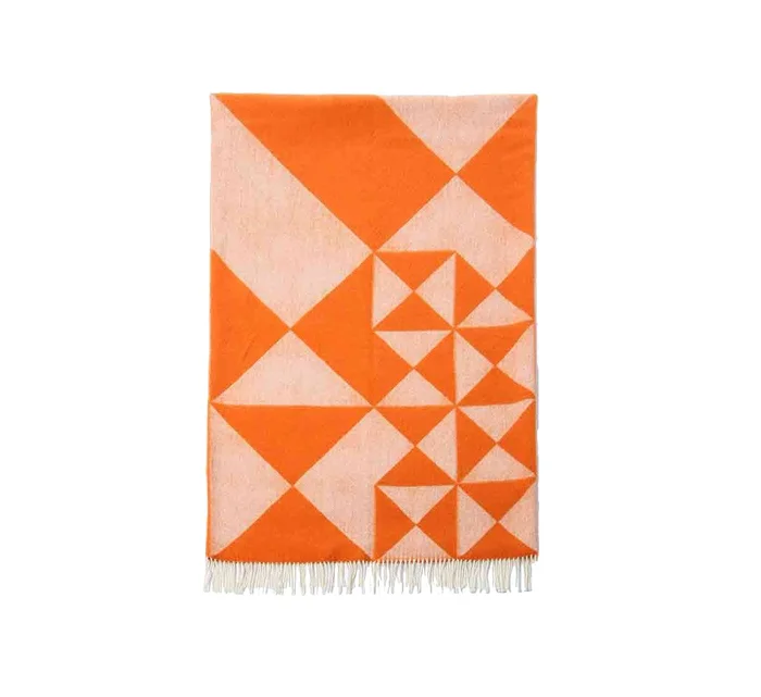 Verpan VP Mirror Throw Decke Entworfen von Verner Panton