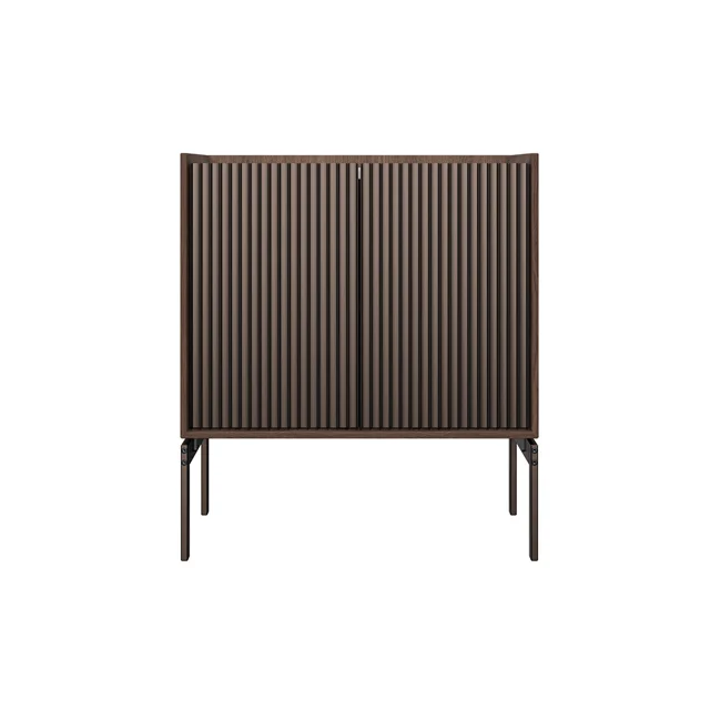 Vipp 675 H2 Schrank, Dunkle Eiche/Marmor