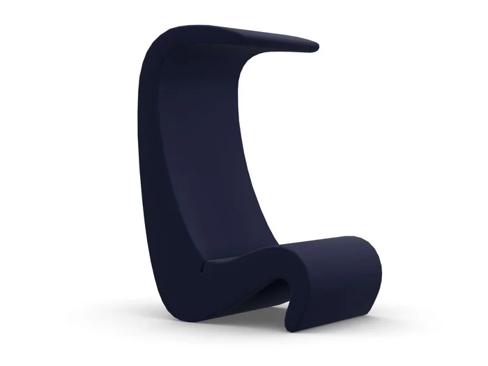 Vitra Amoebe Sessel mit hoher Rückenlehne Entworfen von Verner Panton