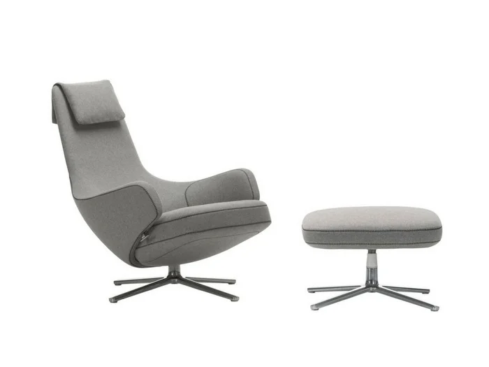 Vitra Repos & Ottoman – Sessel und Pouf Entworfen von Antonio Citterio