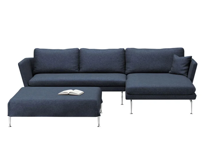 Vitra Suita 2-Sitzer Sofa + Chaiselongue Entworfen von Antonio Citterio