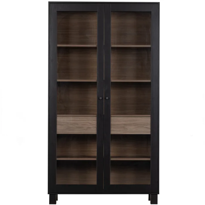 Vitrine mit 2 Türen Woood Goos [Größe 200x110x44 cm]