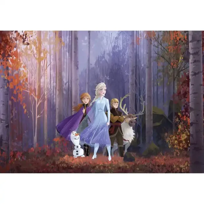 Vlies Fototapete – Frozen Autumn Glade – 400 x 280 cm