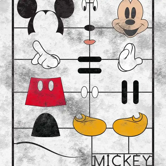 Vlies Fototapete – Mickey Kit – 200 x 280 cm