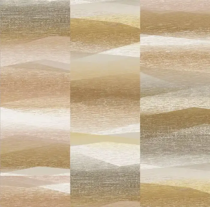 Vliestapete mit grafischem Motiv in beige Grafisch