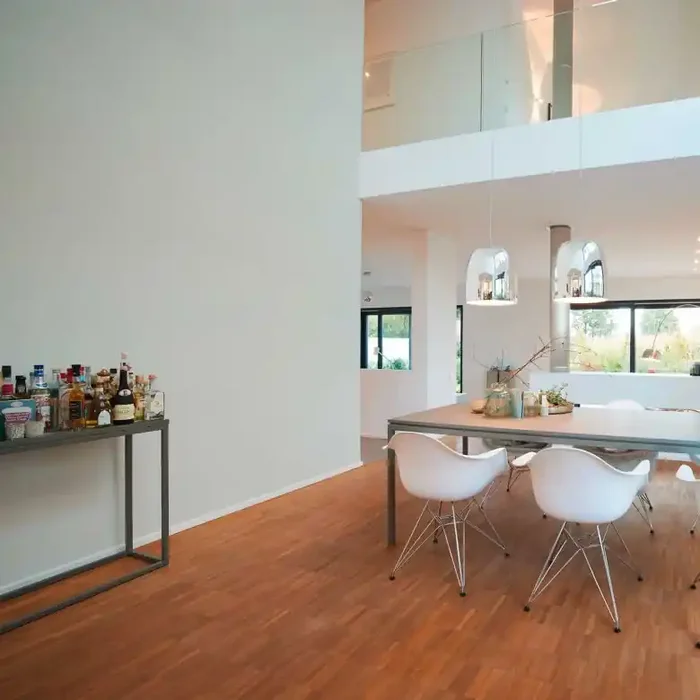 Vliestapete überstreichbar Weiß – Einfarbige Strukturtapete – Unitapete Wohnzimmer Büro