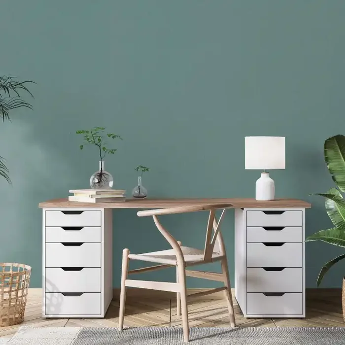 Vliestapete WOVEN Elle Decoration 4, grün