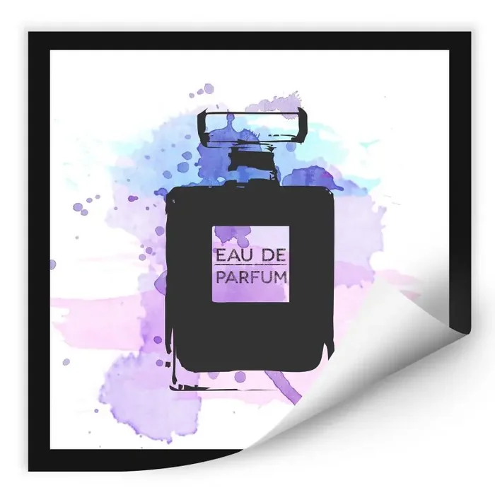 Wallprint W – Eau de Parfum Aquarell – Grau