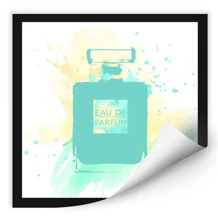 Wallprint W – Eau de Parfum Aquarell – Mint