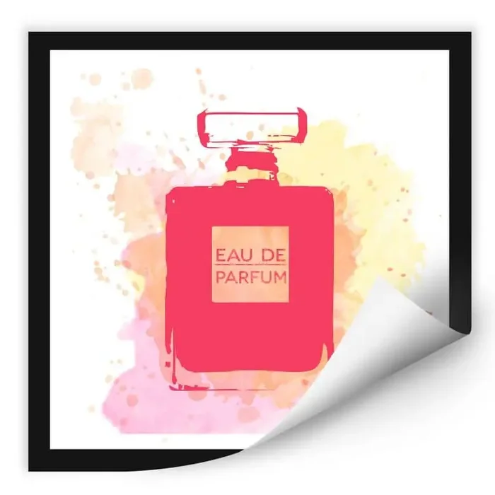 Wallprint W – Eau de Parfum Aquarell – Pink