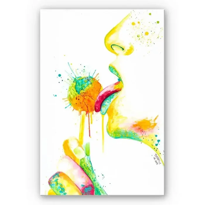 Wandbild Buttafly – Lollipop